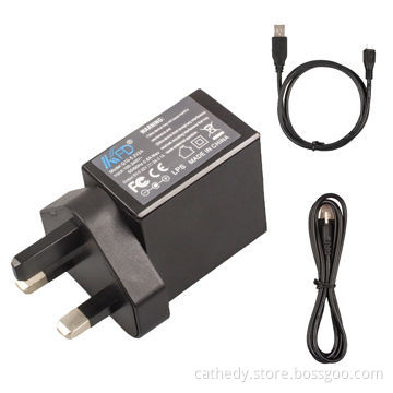 KFD universial Charger 5.35V 2A for mobile phone&tablet with UK/US/EU plugNew
